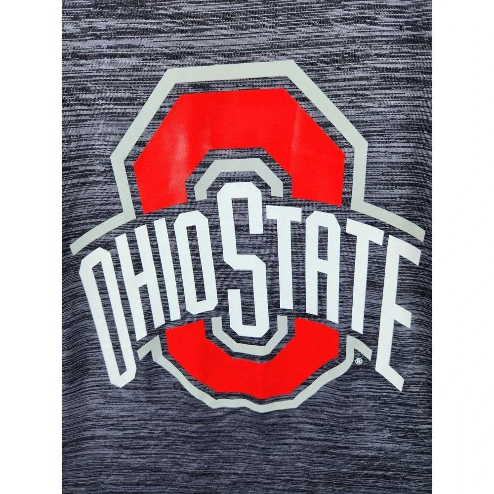Nike The Nike Tee Ohio State Buckeyes Dri-FIT T-Shirt‎ Gray Heathered